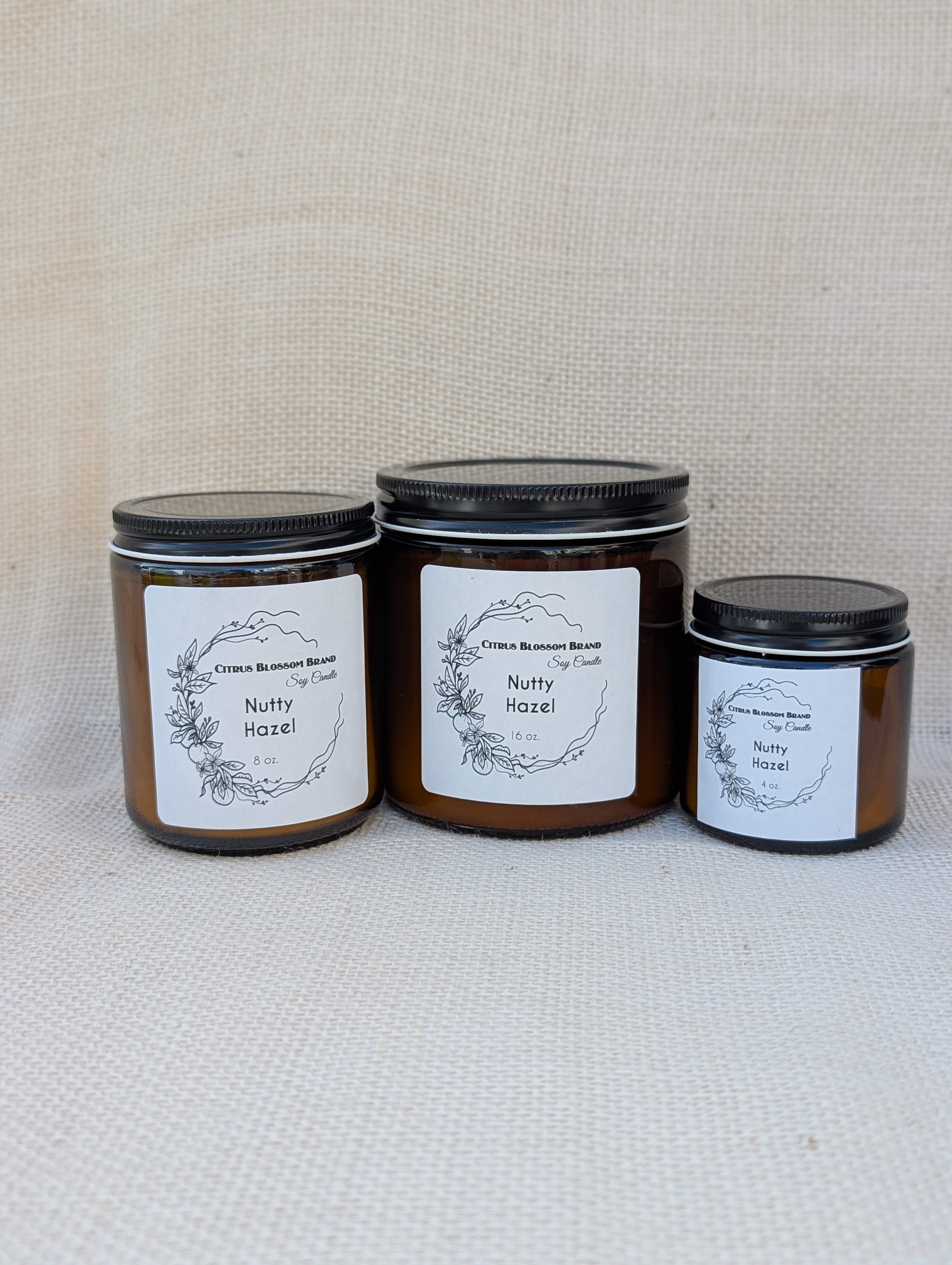 Nutty Hazel Soy Candles